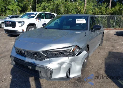 2026 Honda Civic Sport из США, поврежденный, VIN 2HGFE2F56TH501714